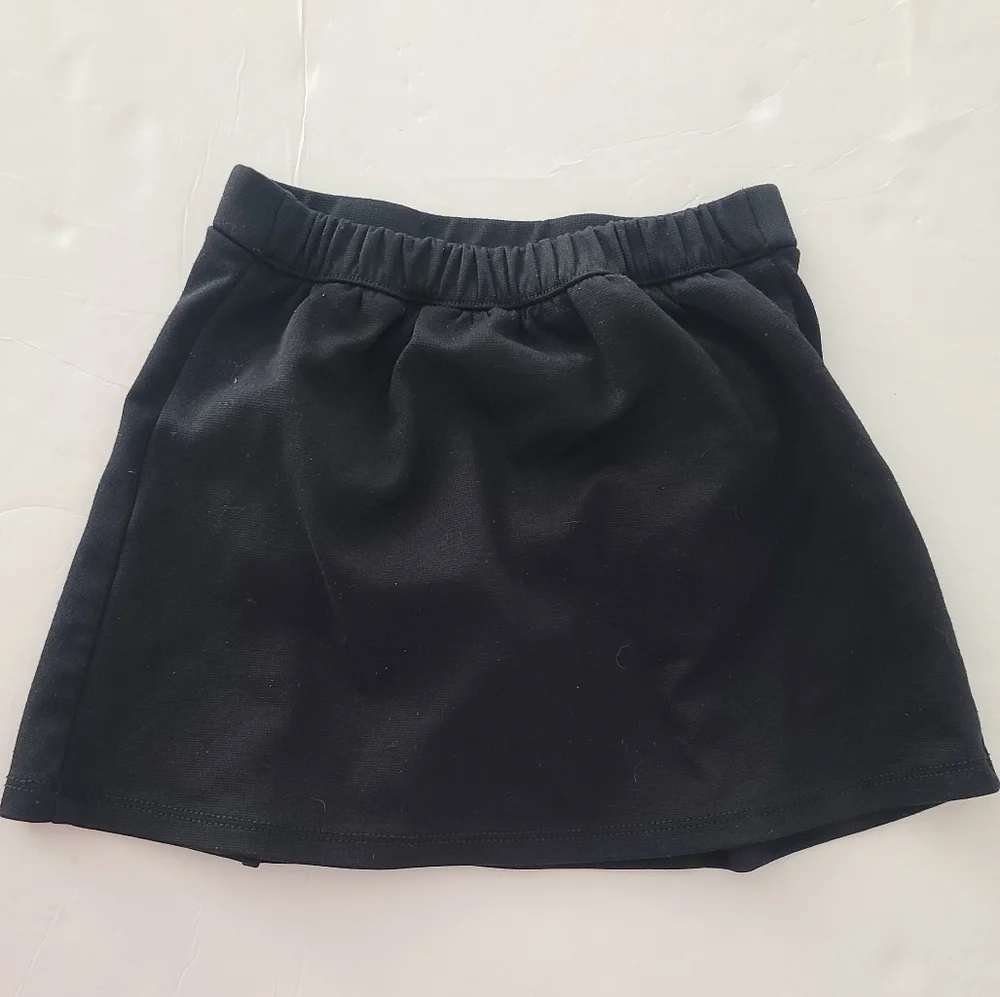 Old Navy Plaid Red Top The Children's Place Black Skirt Toddler Girls Size 3T